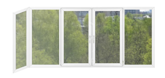 Г-образная рама 360×140 Brusbox 60